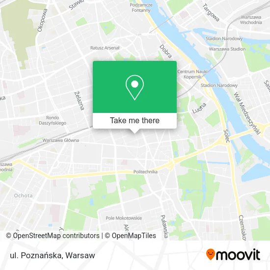 ul. Poznańska map