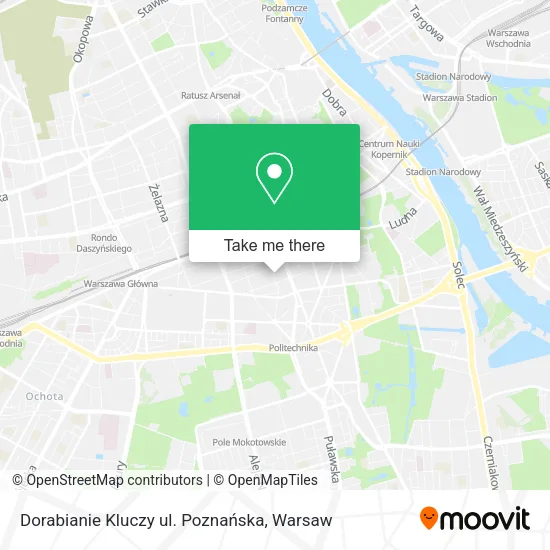 Карта Dorabianie Kluczy ul. Poznańska