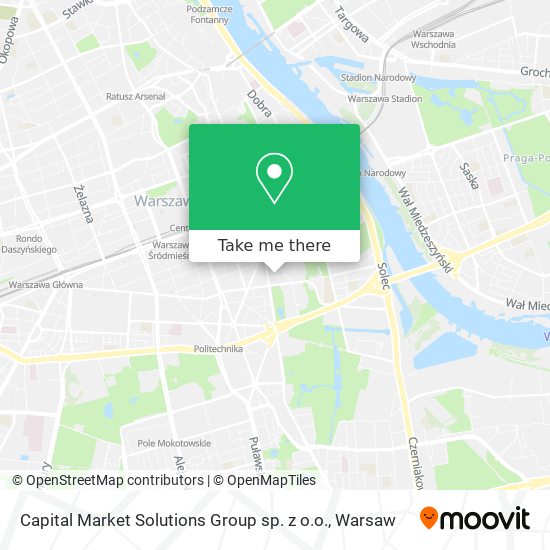 Capital Market Solutions Group sp. z o.o. map