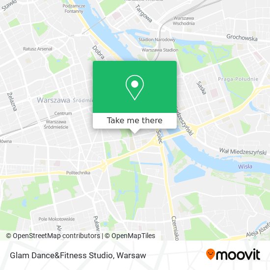 Glam Dance&Fitness Studio map