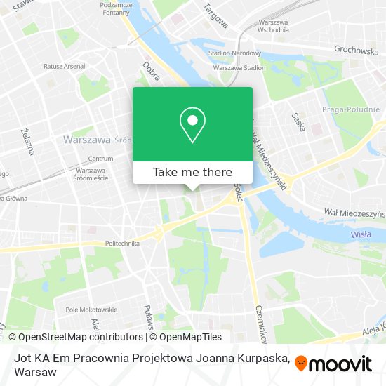 Jot KA Em Pracownia Projektowa Joanna Kurpaska map