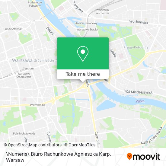 \Numeris\ Biuro Rachunkowe Agnieszka Karp map