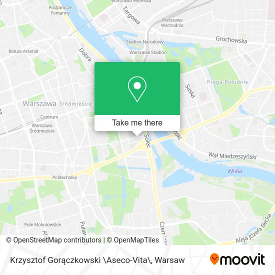 Krzysztof Gorączkowski \Aseco-Vita\ map