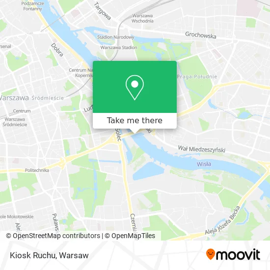 Карта Kiosk Ruchu