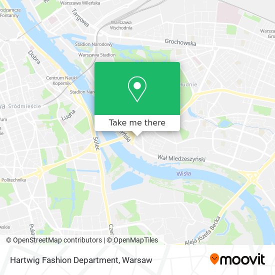 Hartwig Fashion Department map