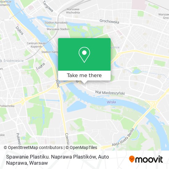 Карта Spawanie Plastiku. Naprawa Plastików, Auto Naprawa