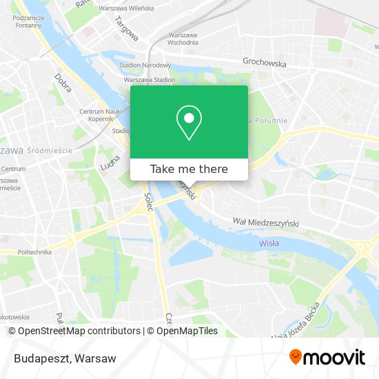 Budapeszt map