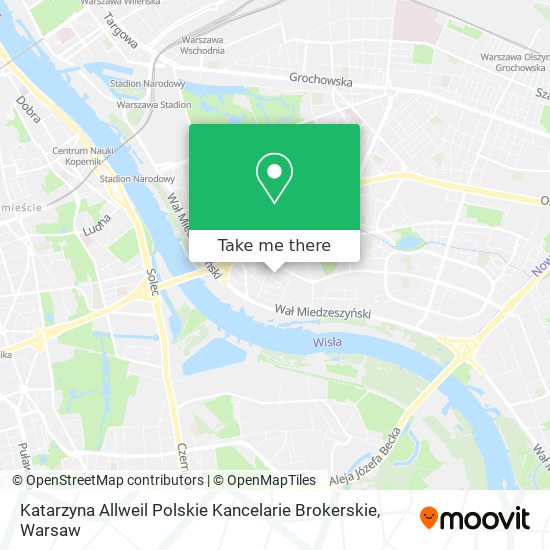 Katarzyna Allweil Polskie Kancelarie Brokerskie map