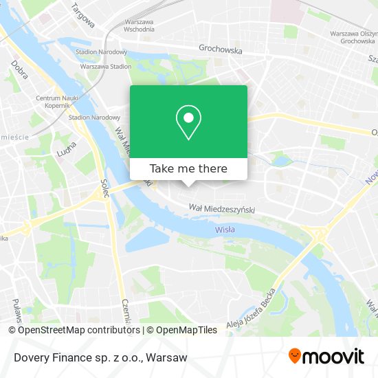 Dovery Finance sp. z o.o. map