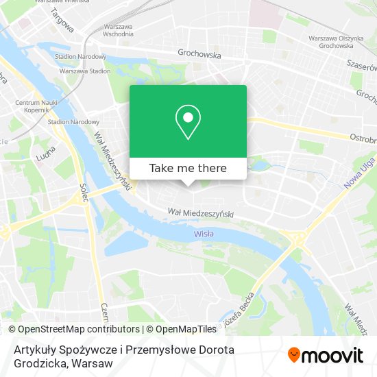 Artykuły Spożywcze i Przemysłowe Dorota Grodzicka map