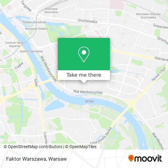 Faktor Warszawa map