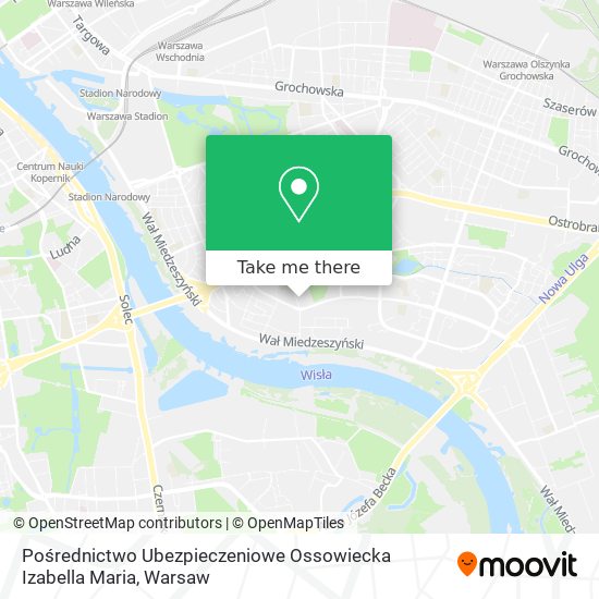 Pośrednictwo Ubezpieczeniowe Ossowiecka Izabella Maria map