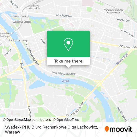 \Wadex\ PHU Biuro Rachunkowe Olga Lachowicz map