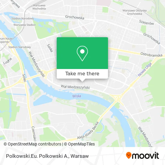 Карта Polkowski.Eu. Polkowski A.