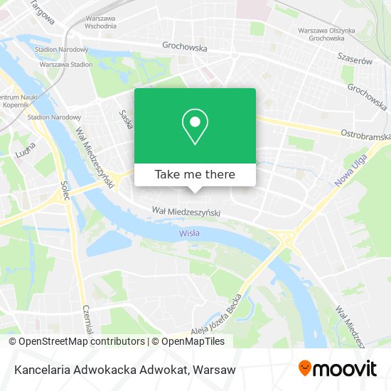 Kancelaria Adwokacka Adwokat map