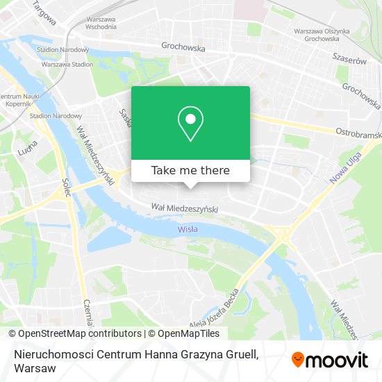 Nieruchomosci Centrum Hanna Grazyna Gruell map