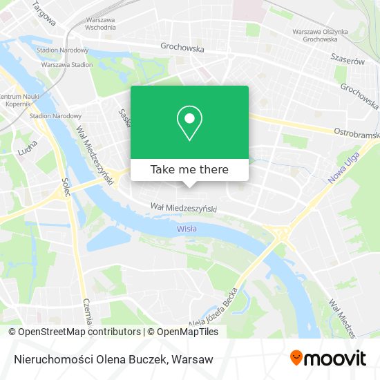 Nieruchomości Olena Buczek map