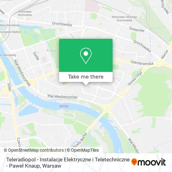 Карта Teleradiopol - Instalacje Elektryczne i Teletechniczne - Paweł Knaup