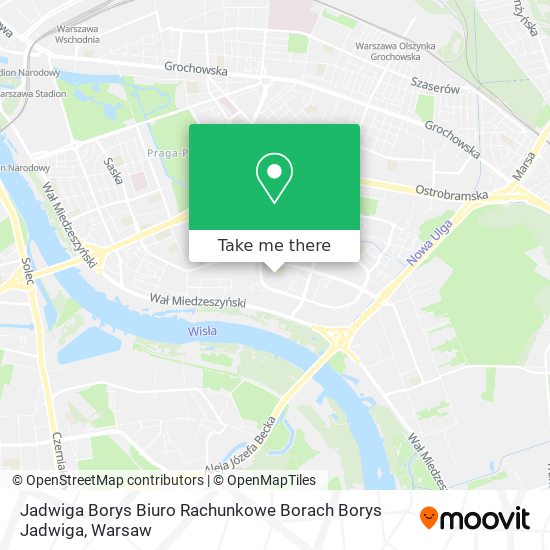 Jadwiga Borys Biuro Rachunkowe Borach Borys Jadwiga map