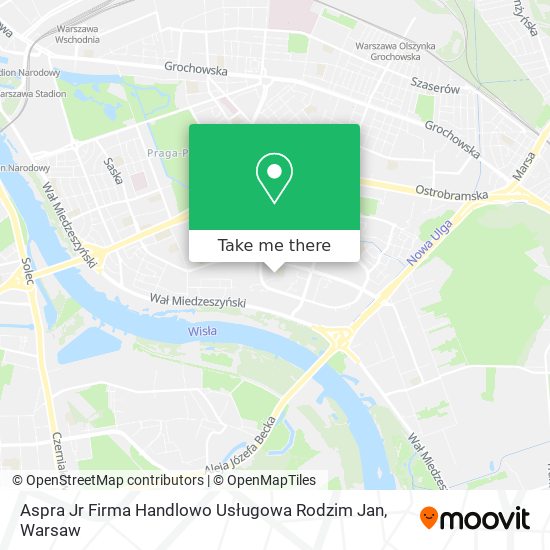 Aspra Jr Firma Handlowo Usługowa Rodzim Jan map