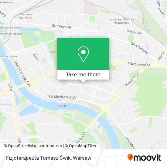 Fizjoterapeuta Tomasz Ćwik map