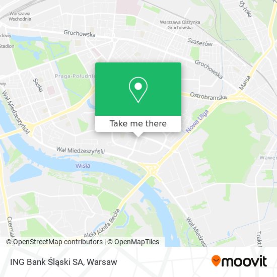 ING Bank Śląski SA map