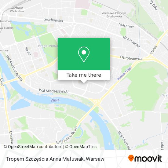 Tropem Szczęścia Anna Matusiak map