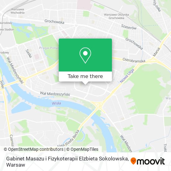 Gabinet Masazu i Fizykoterapii Elzbieta Sokolowska map