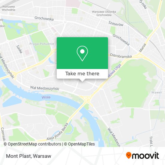 Mont Plast map