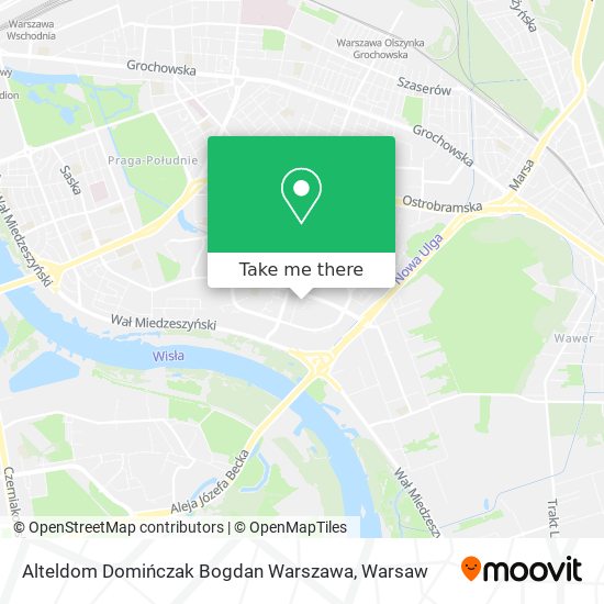 Alteldom Domińczak Bogdan Warszawa map