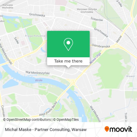 Michał Maske - Partner Consulting map