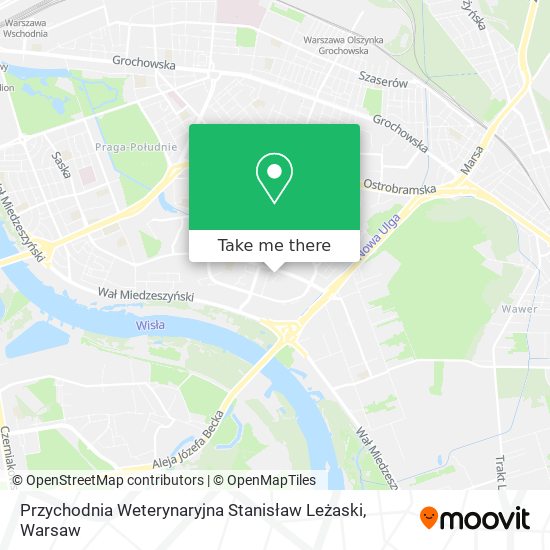 Przychodnia Weterynaryjna Stanisław Leżaski map