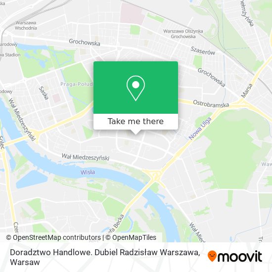 Doradztwo Handlowe. Dubiel Radzisław Warszawa map