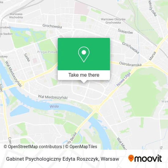 Карта Gabinet Psychologiczny Edyta Roszczyk