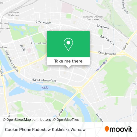 Cookie Phone Radosław Kukliński map