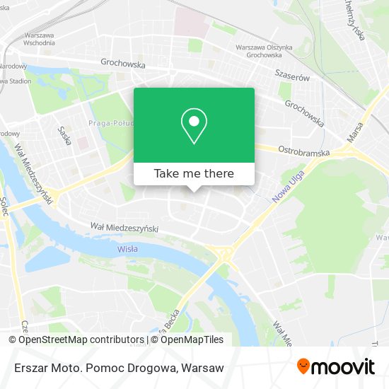 Erszar Moto. Pomoc Drogowa map