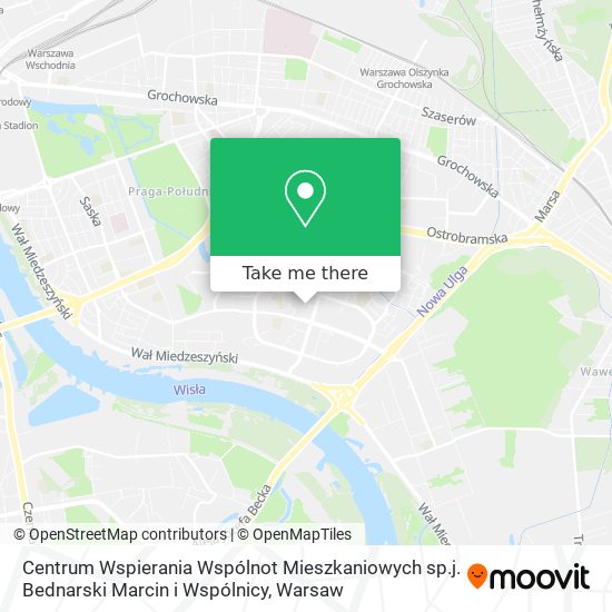 Centrum Wspierania Wspólnot Mieszkaniowych sp.j. Bednarski Marcin i Wspólnicy map