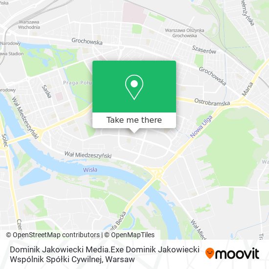 Dominik Jakowiecki Media.Exe Dominik Jakowiecki Wspólnik Spółki Cywilnej map