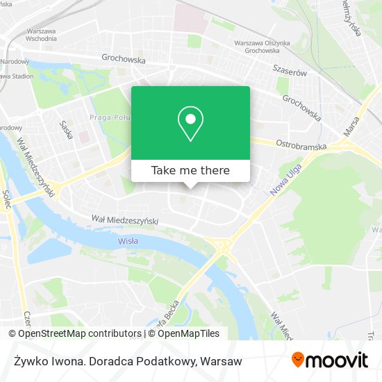 Żywko Iwona. Doradca Podatkowy map