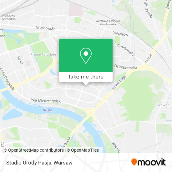 Карта Studio Urody Pasja