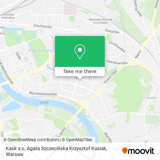 Kask s.c. Agata Szczecińska Krzysztof Kusiak map