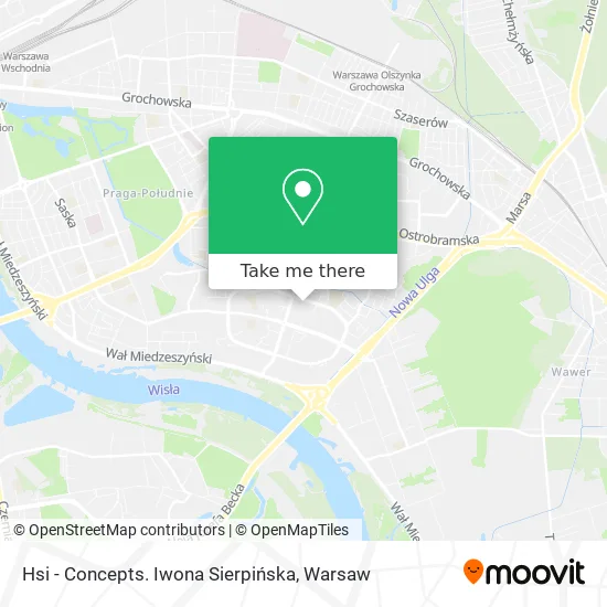 Карта Hsi - Concepts. Iwona Sierpińska