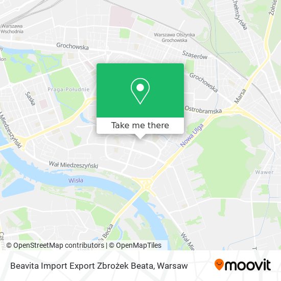 Карта Beavita Import Export Zbrożek Beata