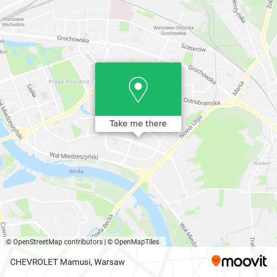 CHEVROLET Mamusi map