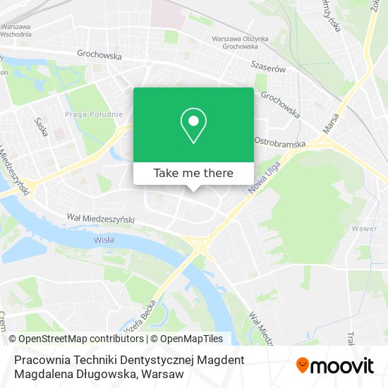 Pracownia Techniki Dentystycznej Magdent Magdalena Długowska map