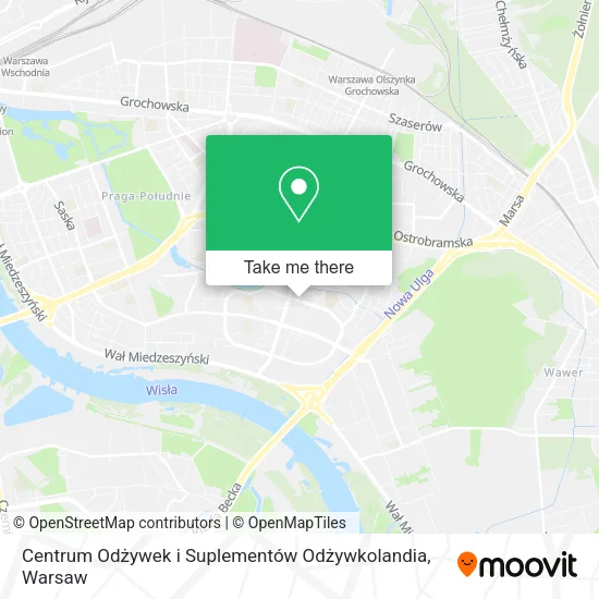 Centrum Odżywek i Suplementów Odżywkolandia map