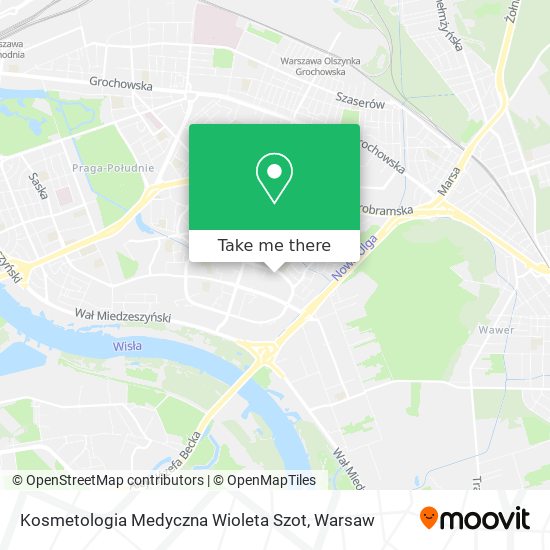 Карта Kosmetologia Medyczna Wioleta Szot