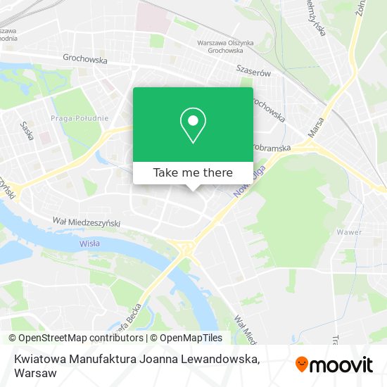 Kwiatowa Manufaktura Joanna Lewandowska map