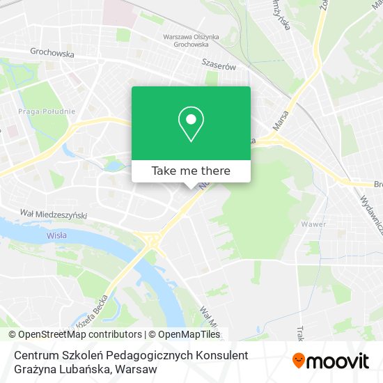 Centrum Szkoleń Pedagogicznych Konsulent Grażyna Lubańska map