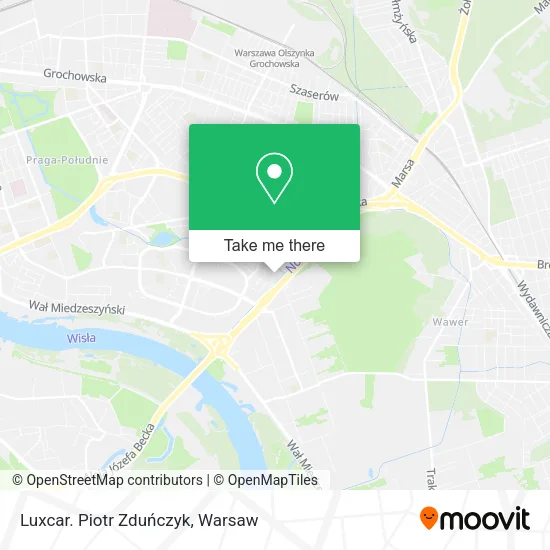 Luxcar. Piotr Zduńczyk map